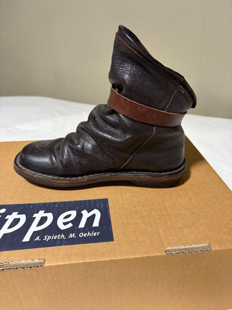 トリッペン レザーボムブーツ 35