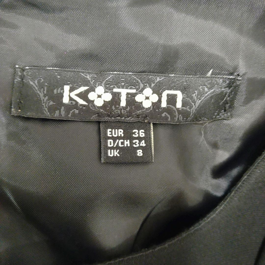 【大幅お値下げ】KOTON 36 リトルブラックドレス