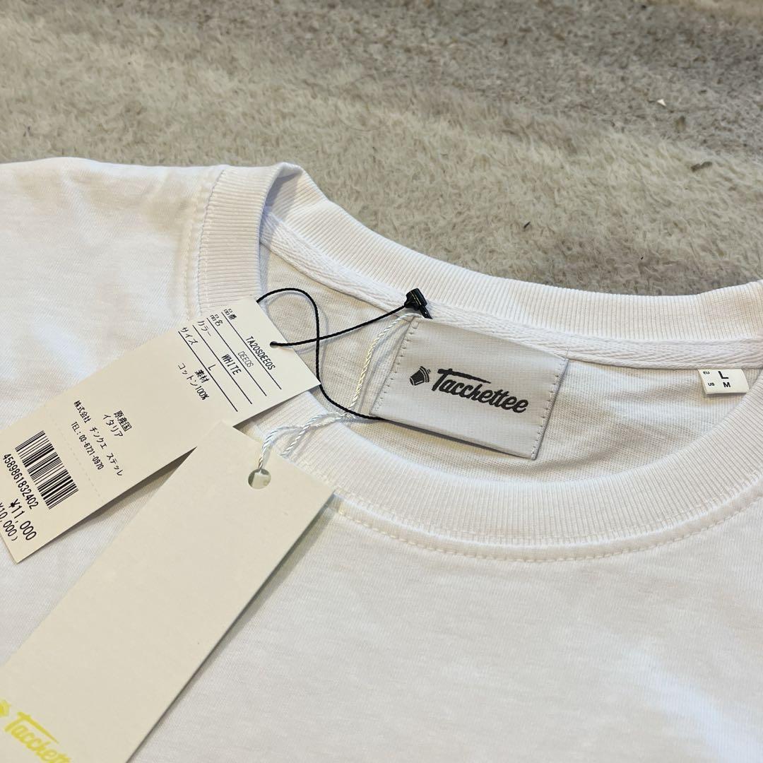 新品】Tacchettee ディエゴ・マラドーナ 刺繍 Tシャツ 白 L