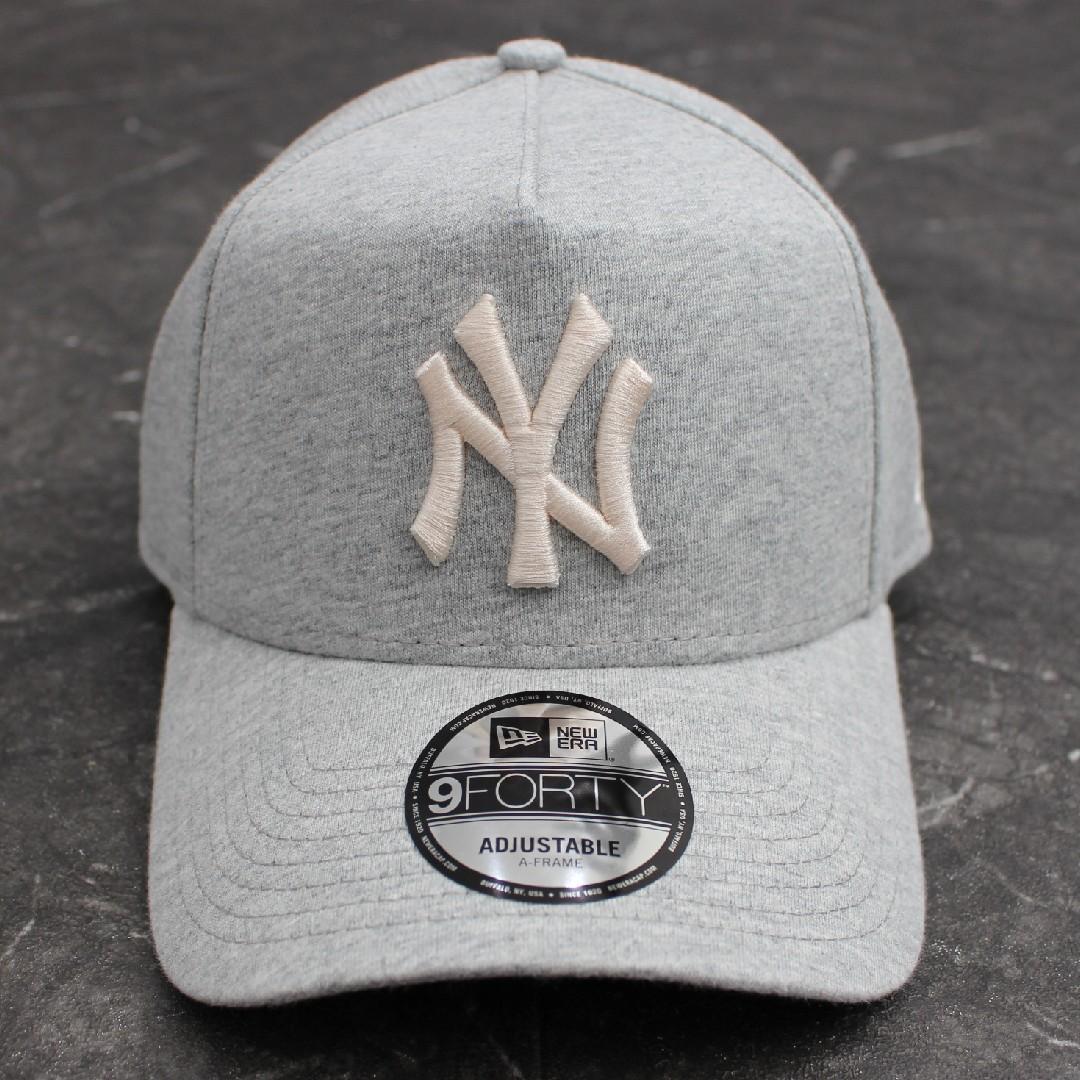 上品なヘザーグレー NEW ERA NY ヤンキース キャップ 海外モデル