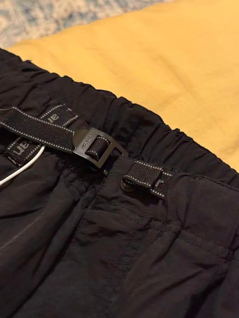 and wander カーゴパンツ M オーバーサイズブラック