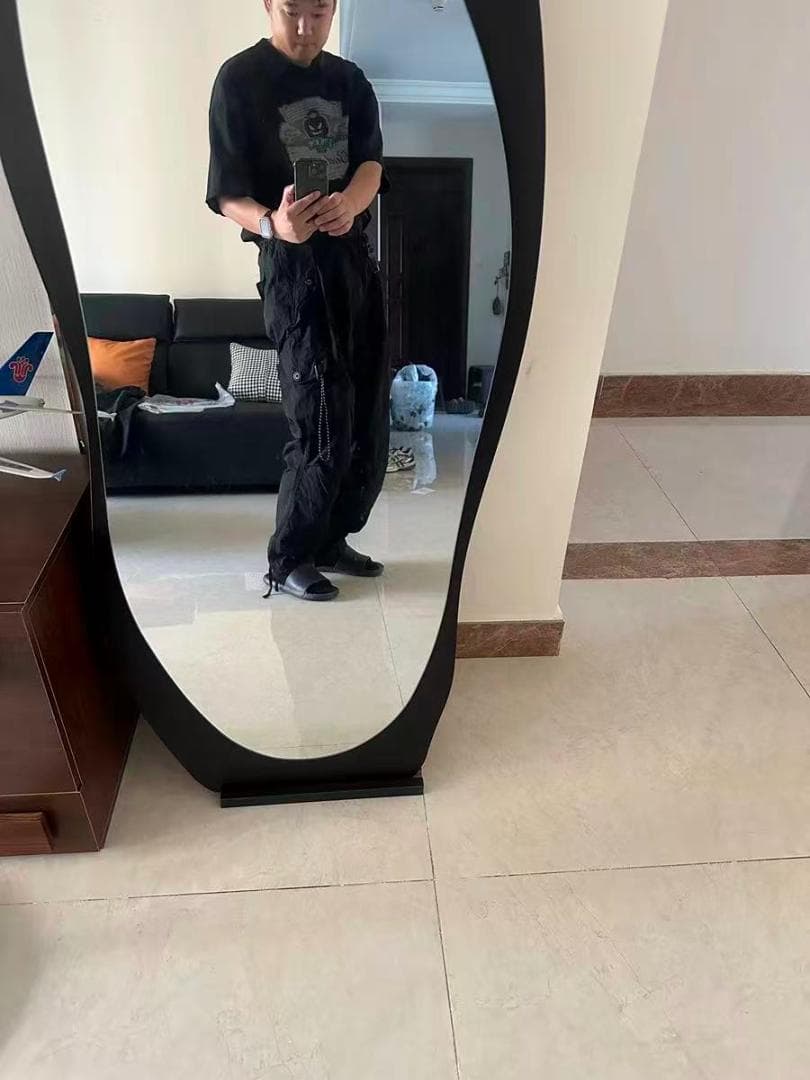 and wander カーゴパンツ M オーバーサイズブラック