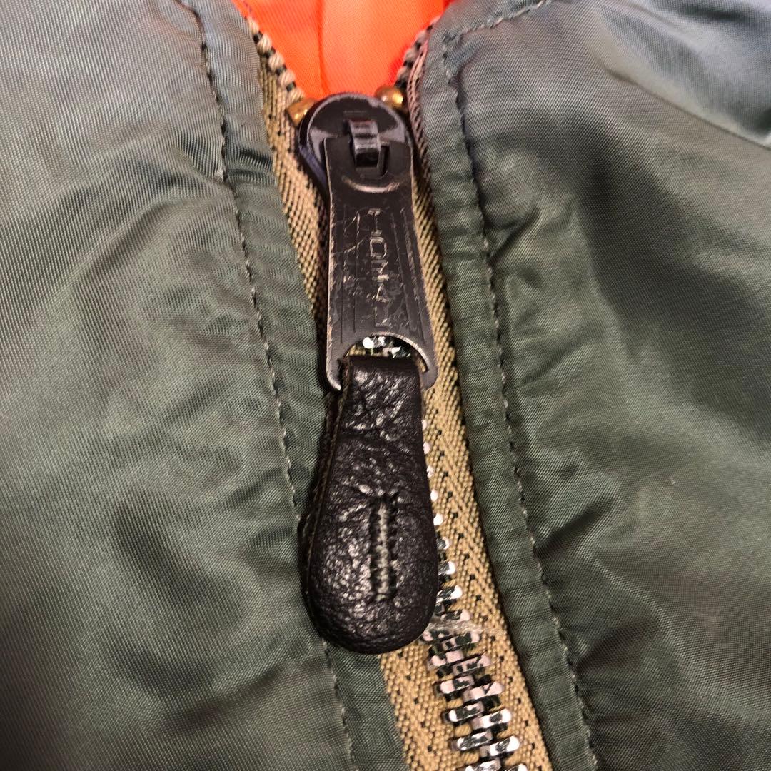 alpha MA-1 フライトジャケット オリーブグリーン XL x-large