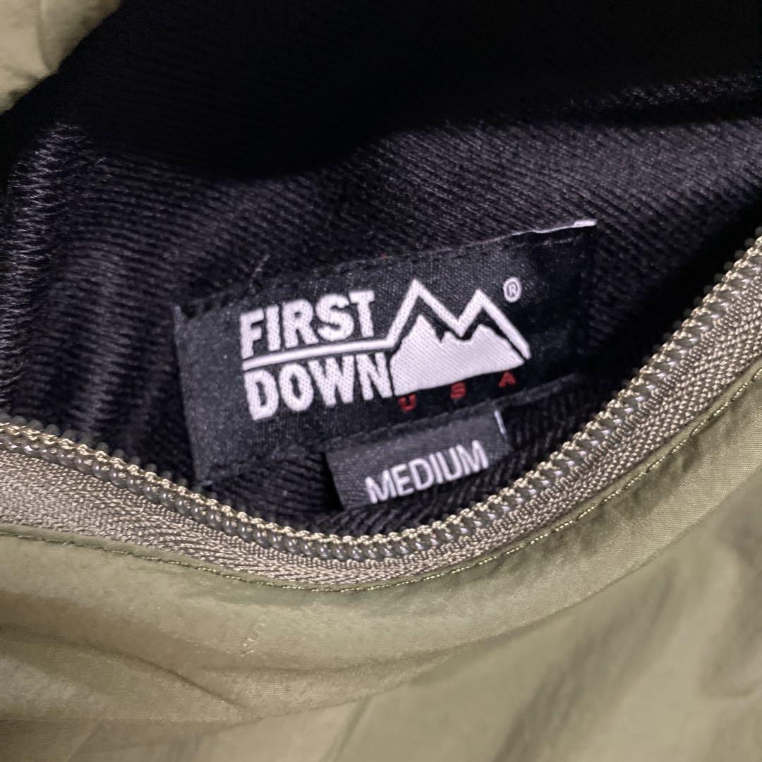 FIRST DOWN  リバーシブルボアフリース　サイズM