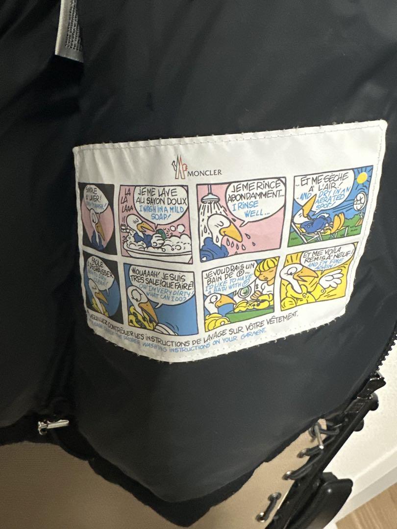 Moncler モンクレール モンジュネーブル サイズ1 ウール ブラック