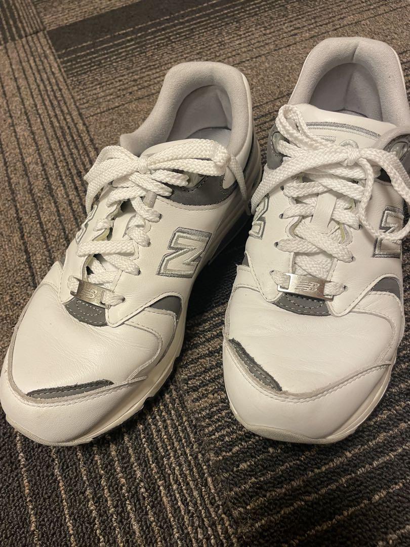 【美品】CM1700 LN 25.0 new balance 白スニーカー