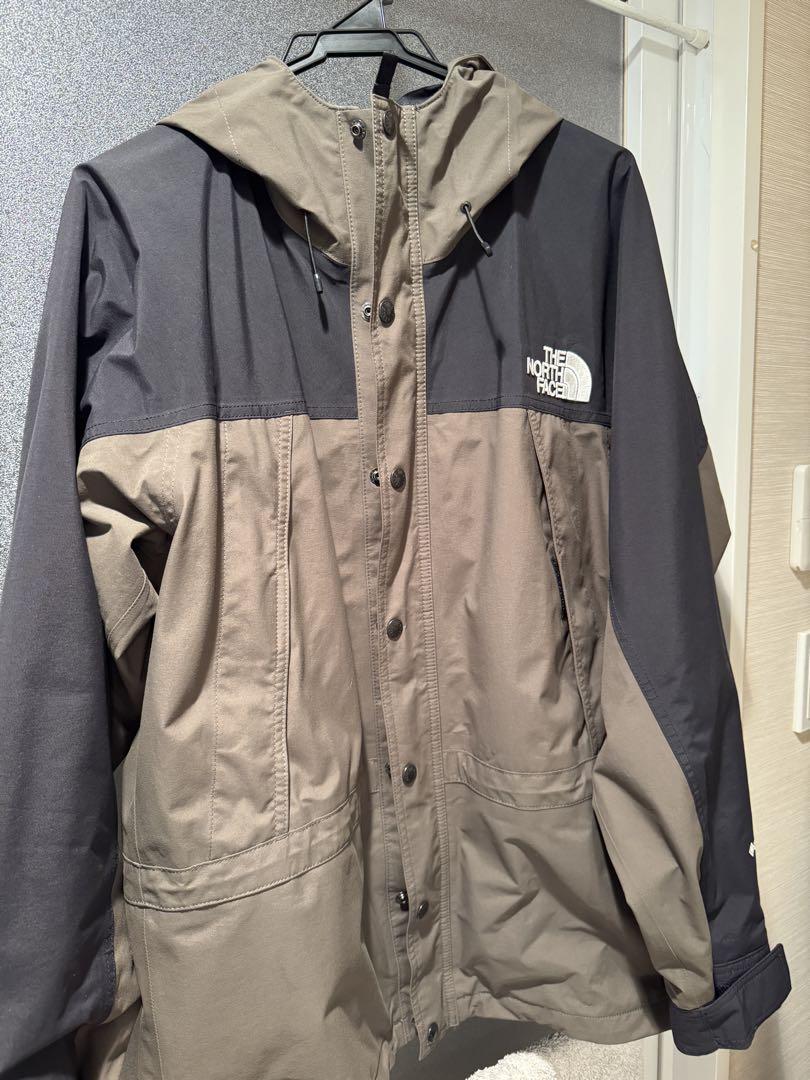 THE NORTH FACE マウンテンパーカー カーキ・グレー