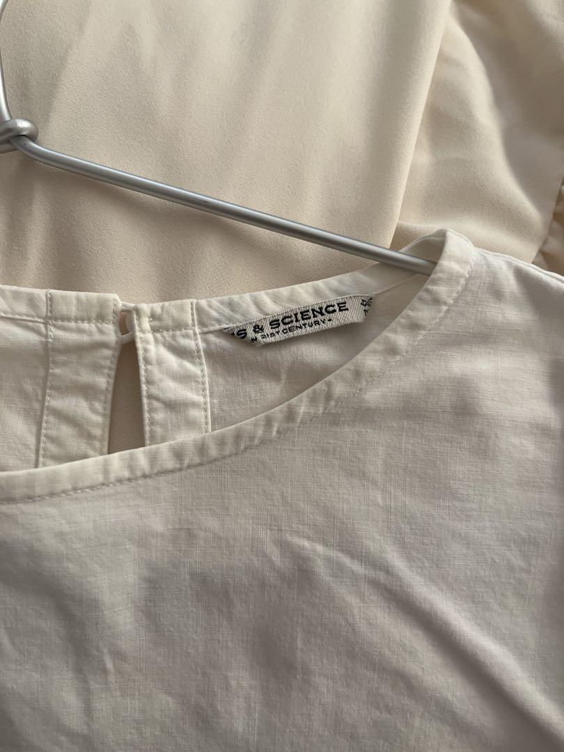 トップス arts&science Round cuff blouse
