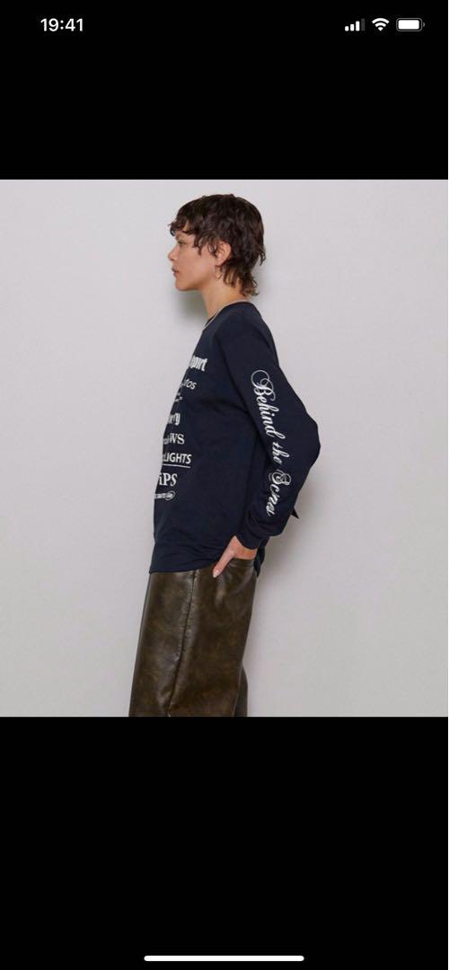 新品袋入り 完売品 メゾンスペシャル 黒長袖Tシャツ - メルカリ