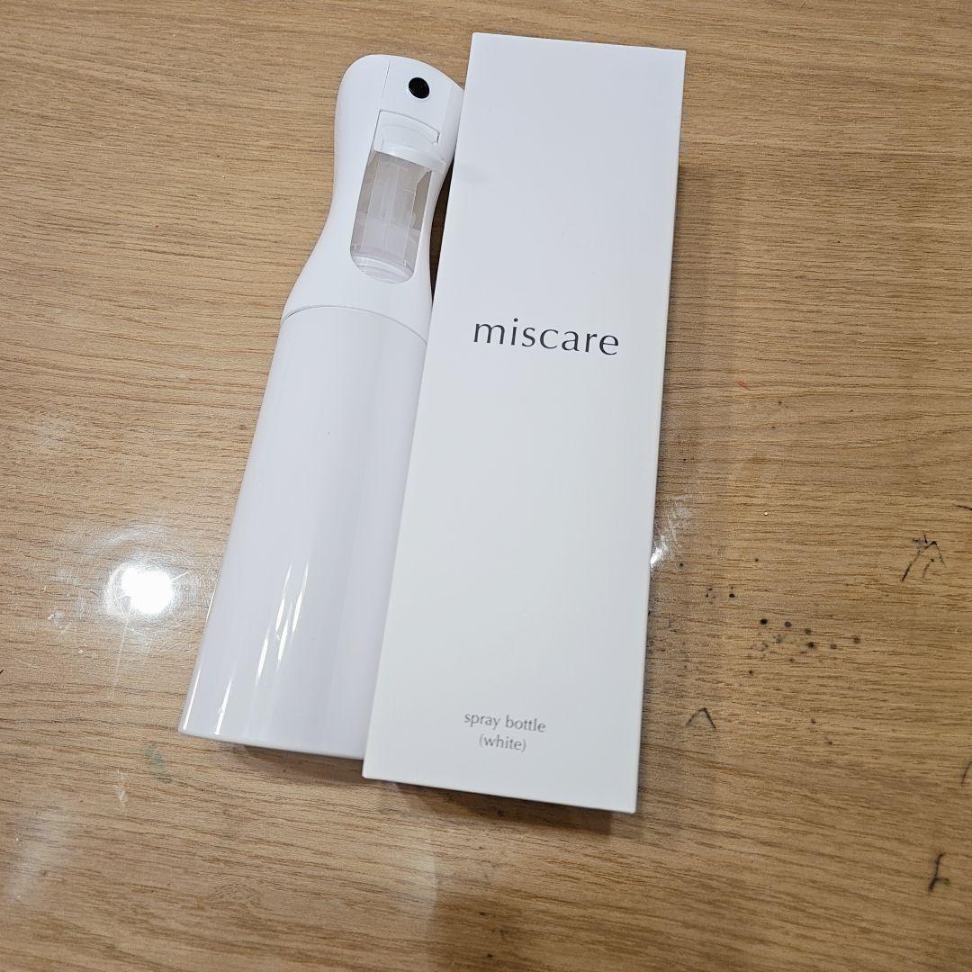 スプレーボトル ホワイト 300ml アルコール対応 ヘアケア