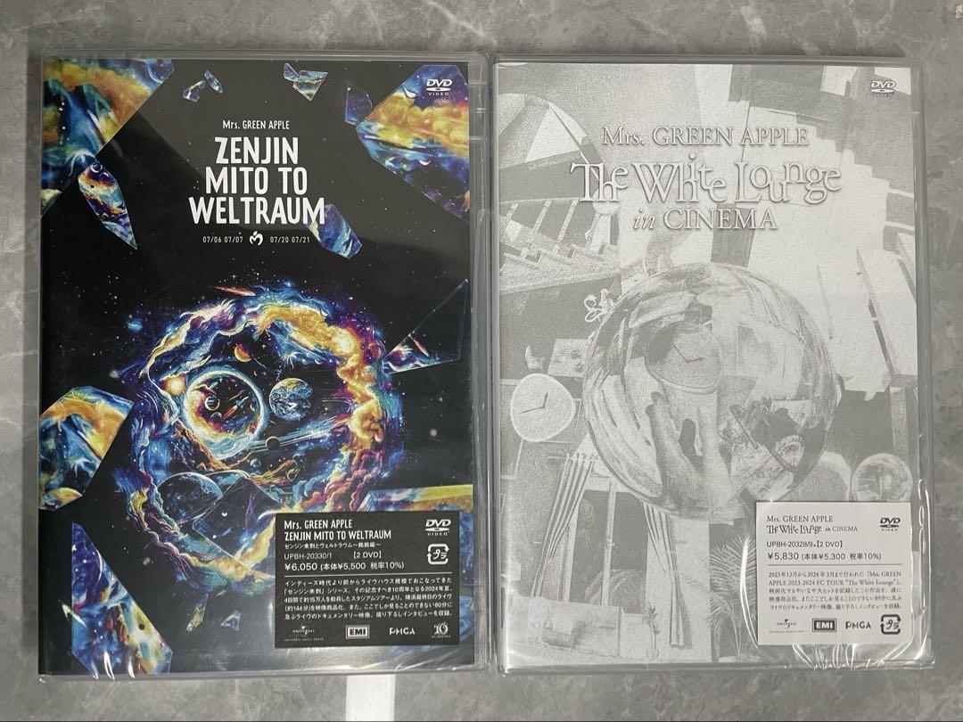 Mrs.GREEN APPLE ゼンジン未到 White Lounge DVD - メルカリ