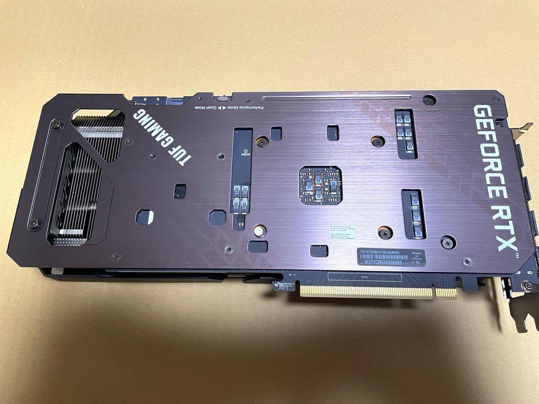 グラフィックボード・グラボ・ビデオカード ASUS TUF Gaming GeForce RTX 3060 OC 12GB