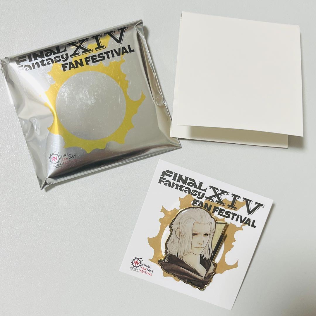FF14 ファイナルファンタジーXIV 中国限定 ピンバッジ エメトセルク ファイナルファンタジーXIV ピンバッジ エメトセルク