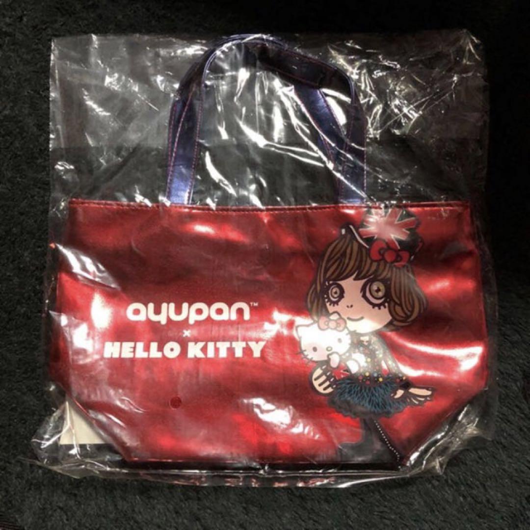 浜崎あゆみ】あゆぱんハローキティコラボランチトートバッグ