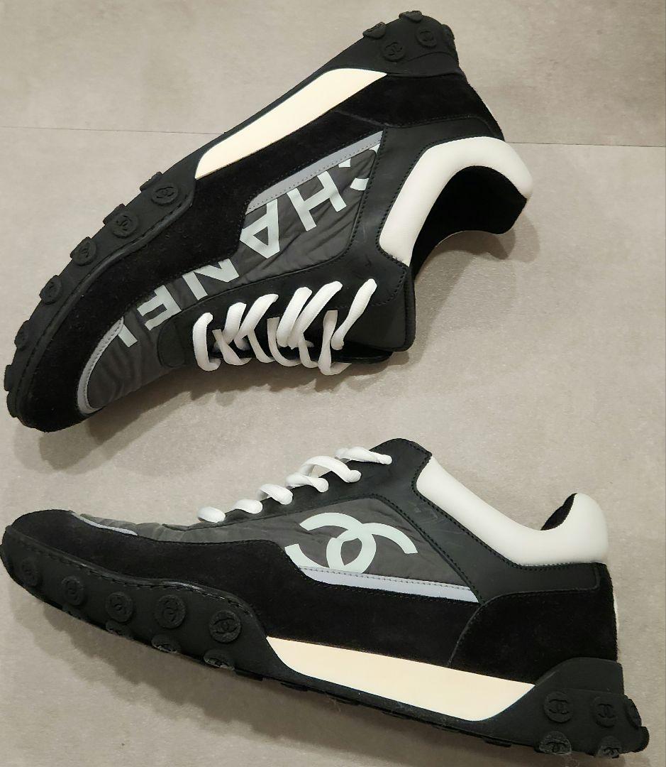 超美品⭐貴重 CHANEL シャネル スニーカー メンズ45