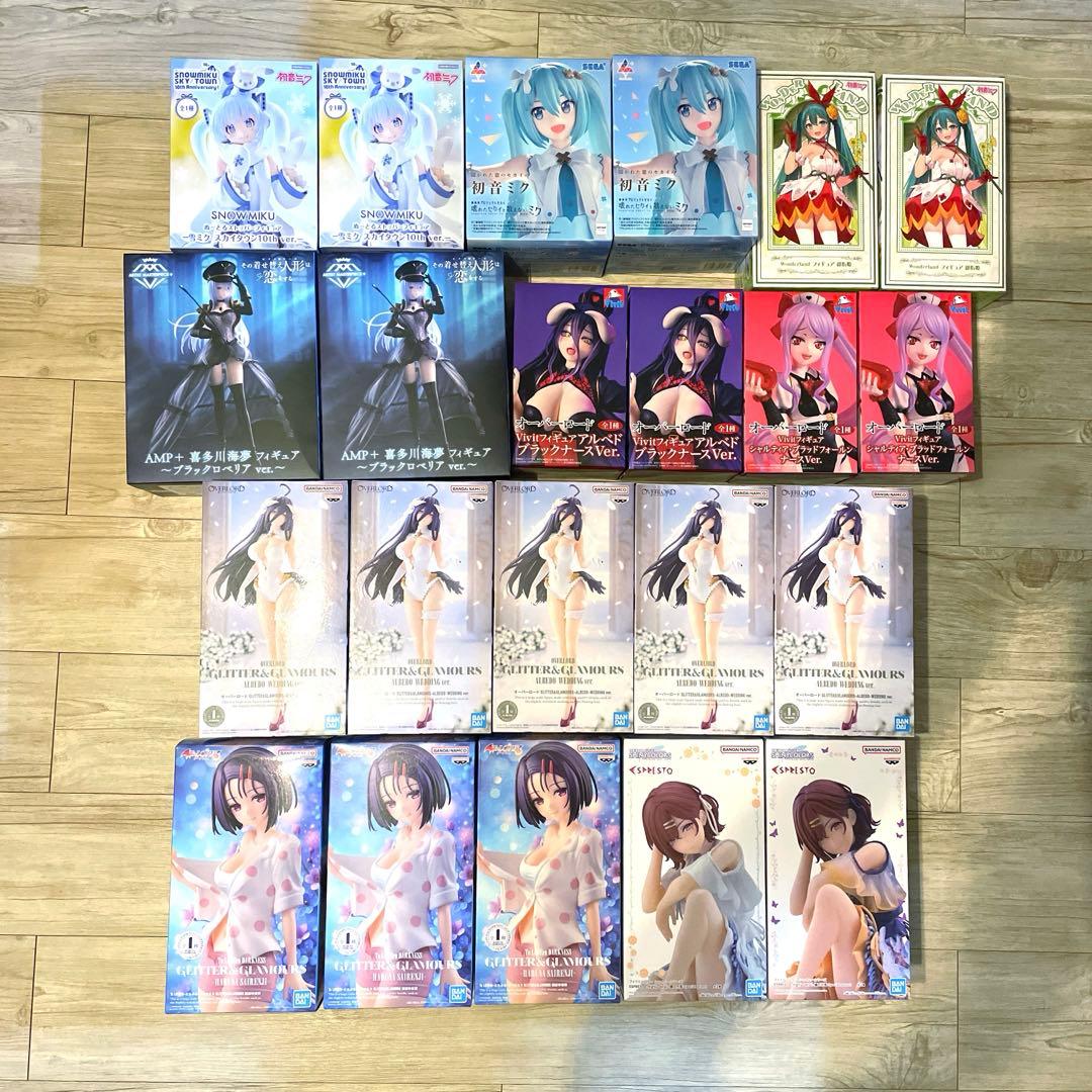 最新 美少女プライズフィギュア セット 22体