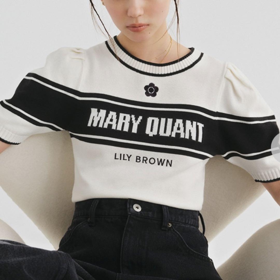 ブランド古着】半袖ニット【MARY QUANTコラボ】（ニット
