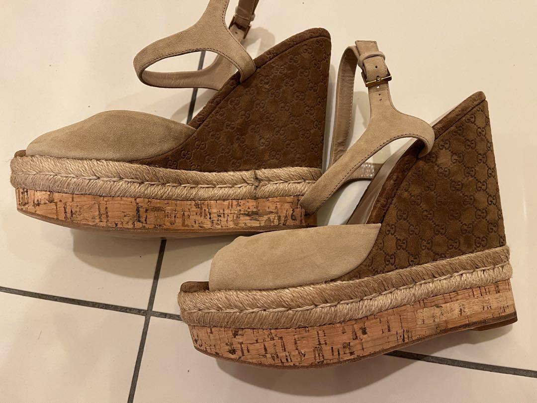 GUCCI ウェッジソールサンダル 新品未使用