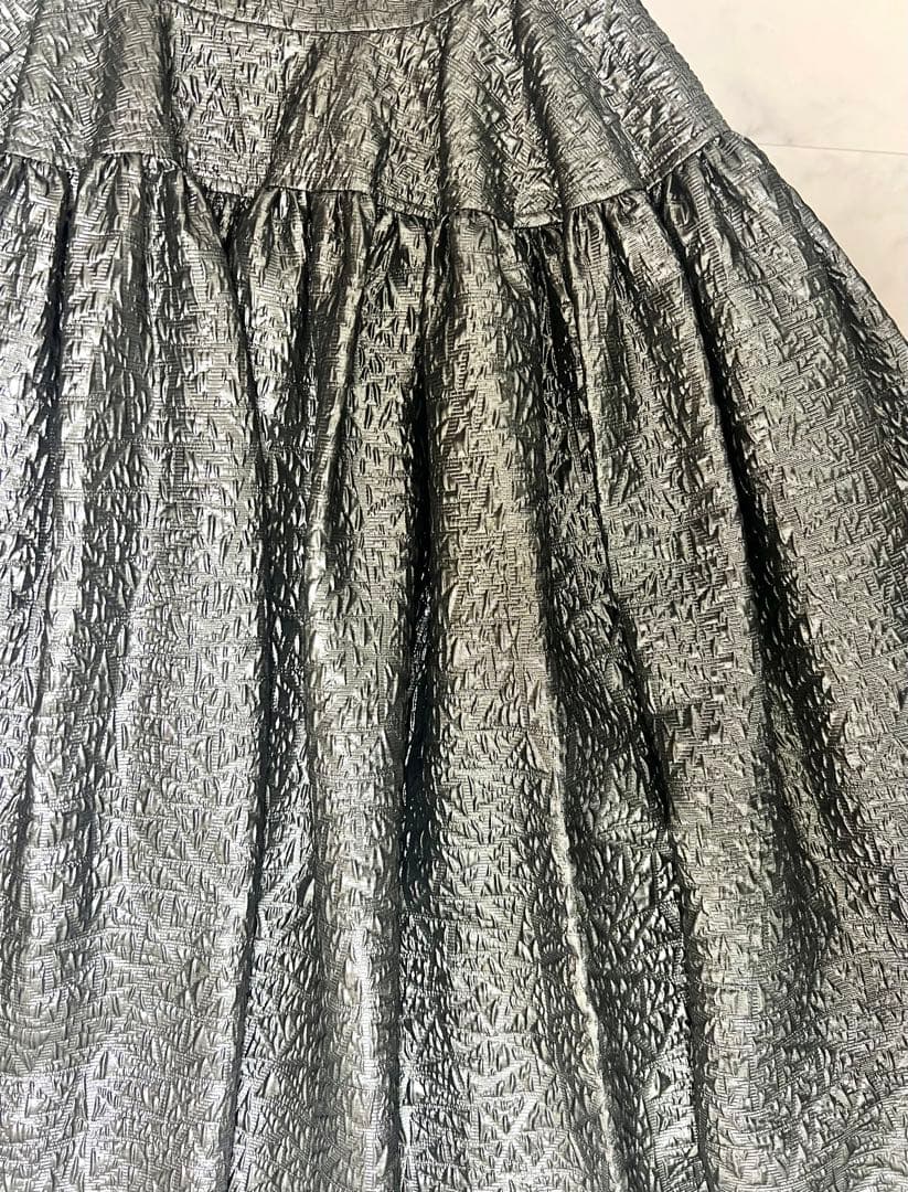 2WAYマルチファブリックボリュームワンピ