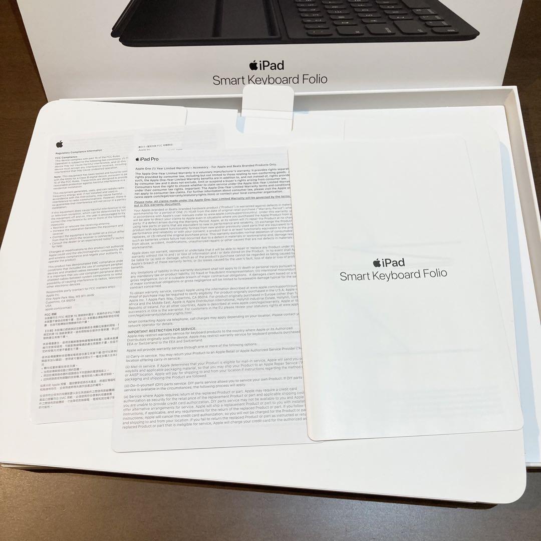 Smart Keyboard Folio 12.9インチ MXNL2J/A 画像5