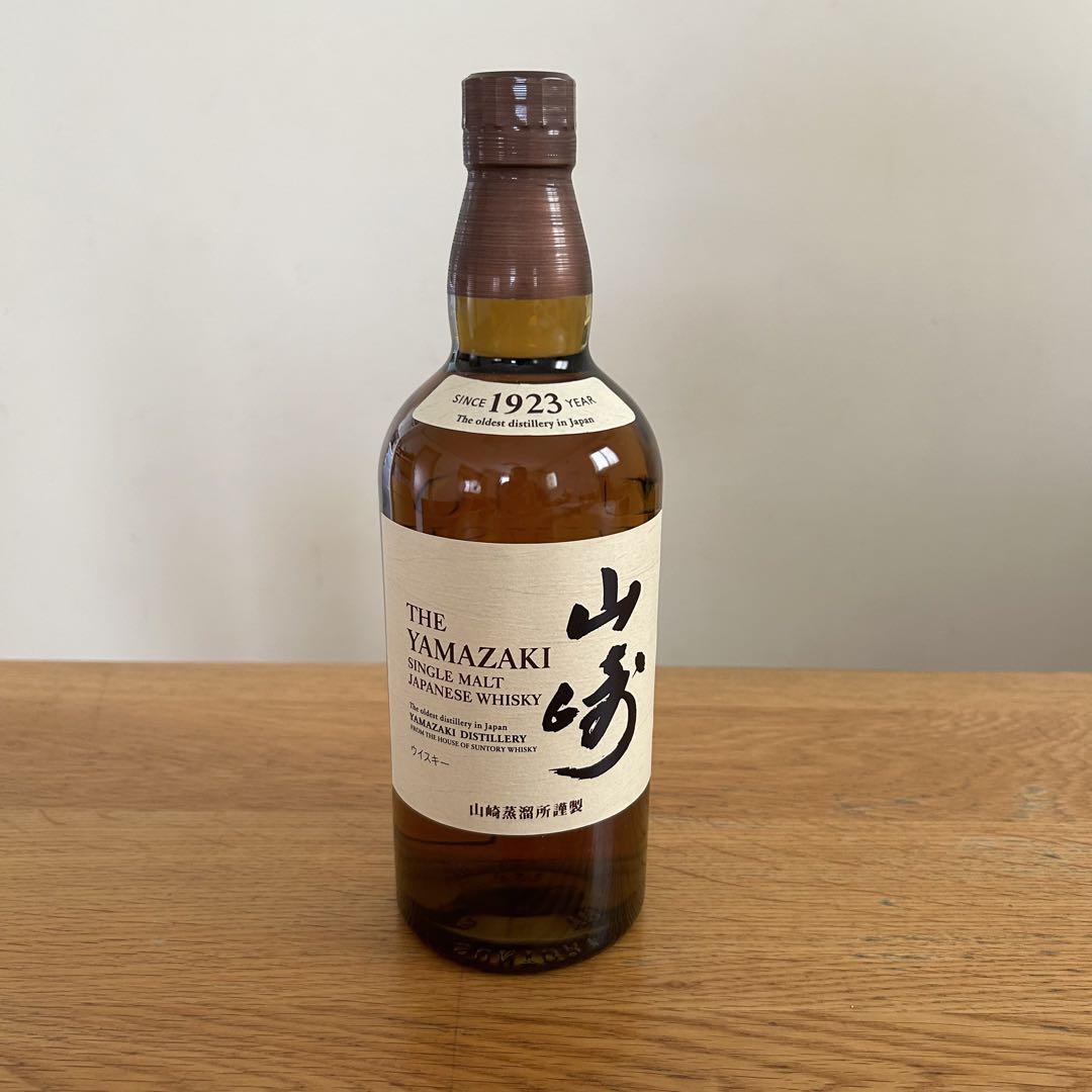 サントリー 山崎 シングルモルト ウイスキー 700ml 新品未開封品