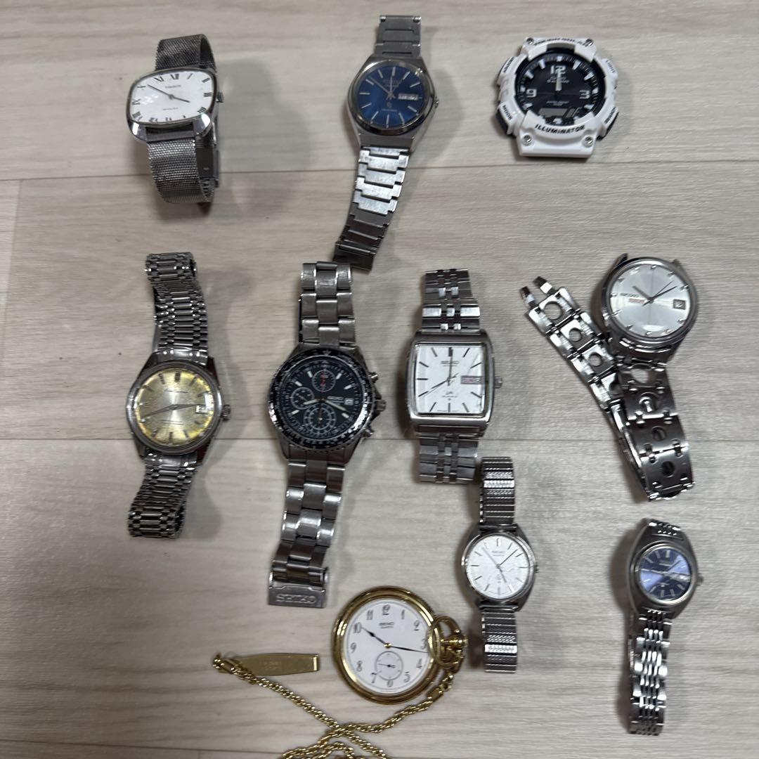 【新発売】 CITIZEN Seiko Casio Tissot時計セット10点 ジャンク - メルカリ 時計