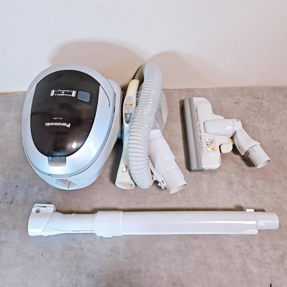 【良品】パナソニック 　紙パック 掃除機　MC-K9W-H 2009年製 良品】パナソニック 紙パック 掃除機 MC-K9W-H 2009年製 - メルカリ