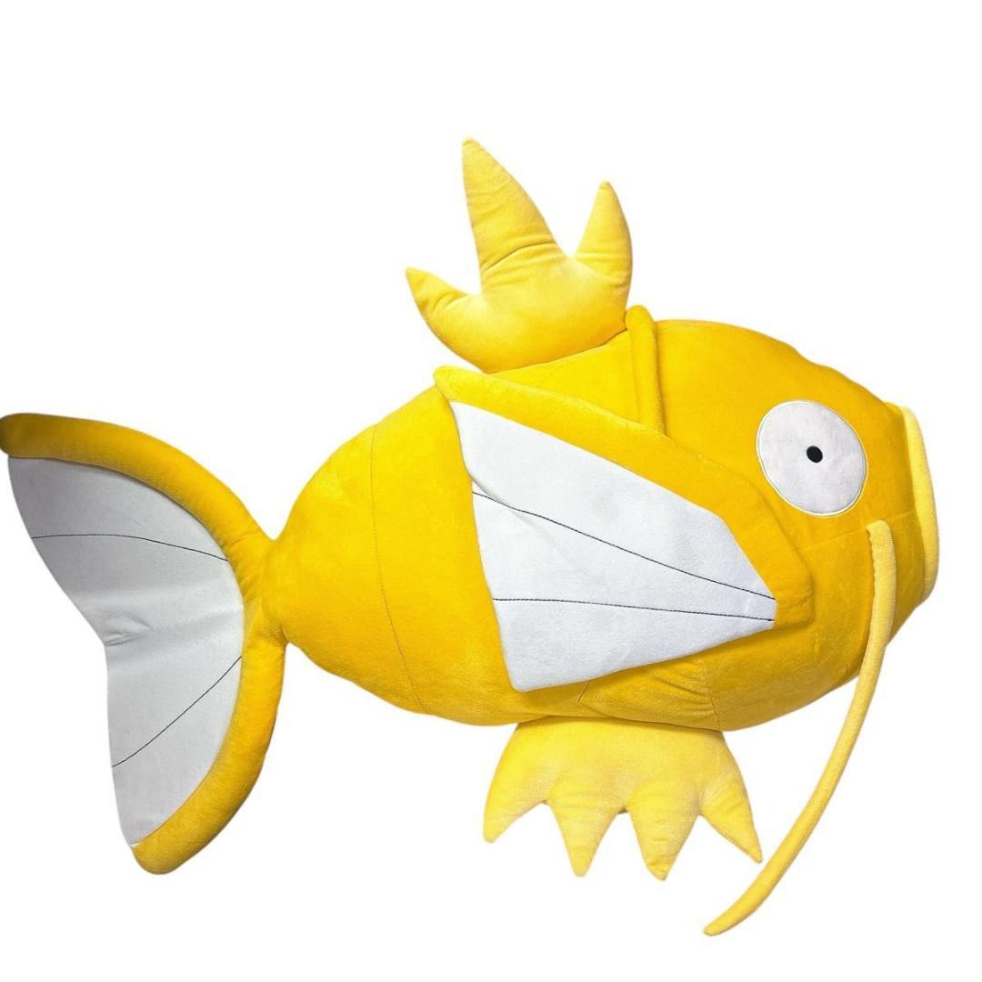 ポケセン　限定　金のコイキング　ビッグクッション　等身大　タグ付き