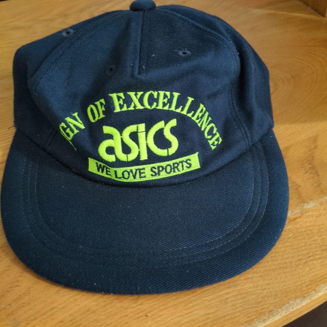 アシックス ビンテージキャップ　80s〜