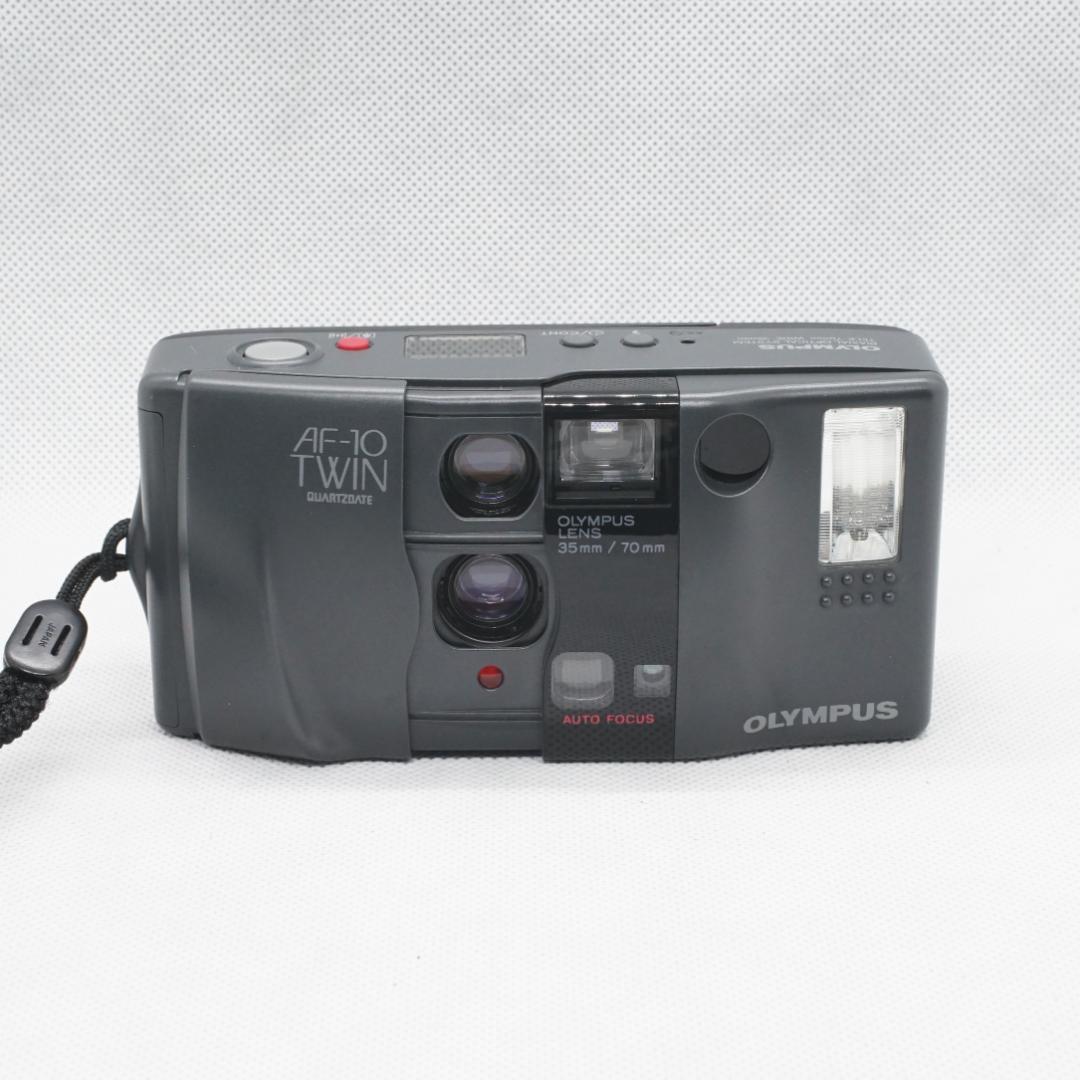 [美品/元箱付] OLYMPUS AF-10 TWIN QD オリンパス