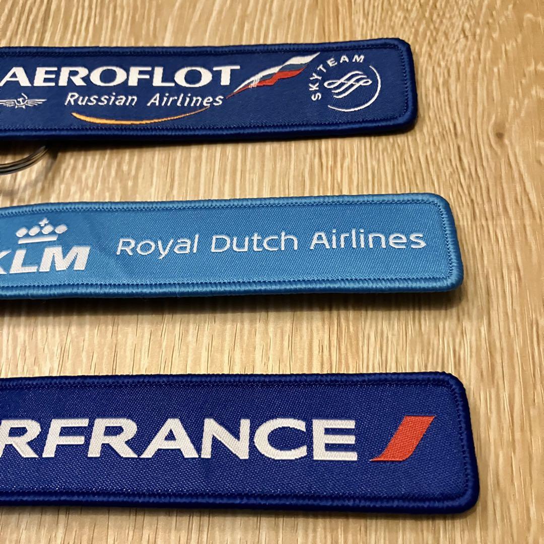 フライトタグ 航空会社 キーホルダー キーリング 10個セット まとめ売り