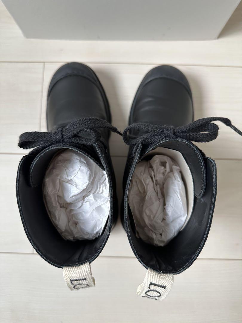 LOEWE レースアップ コンバットブーツ 37size