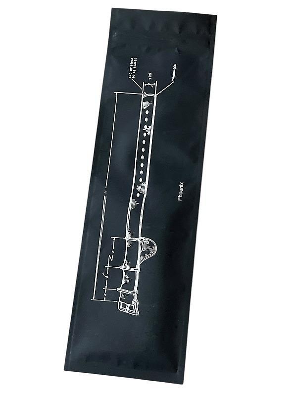 限定仕様 完売品 新品 フェニックス NATO 黒尾錠 22mm ベルト 黒 ①