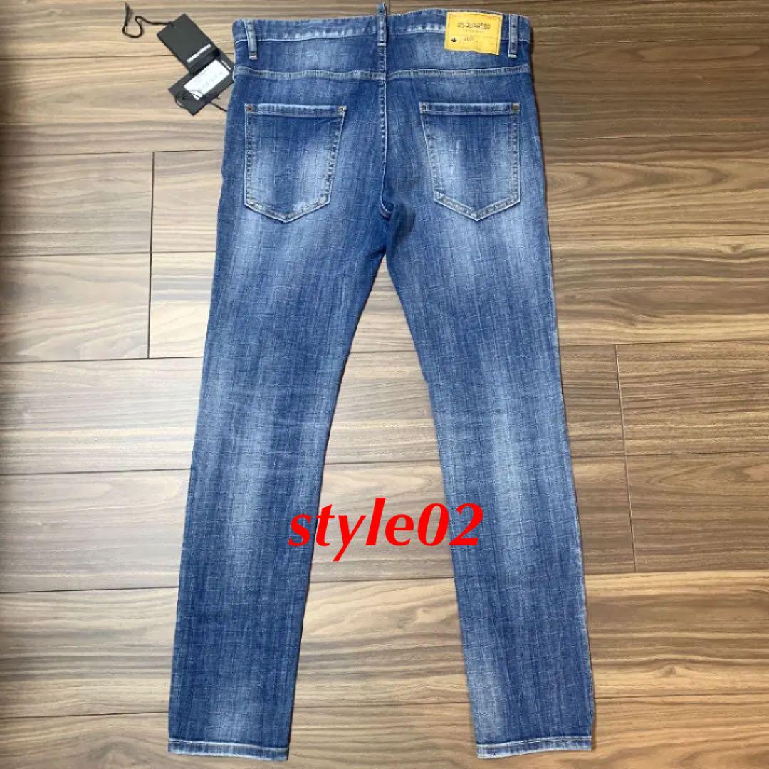 エアードの 新品 20aw.ディースクエアード.skater.スケーター.デニム fR3BY-m91783444041 ≭シルエット
