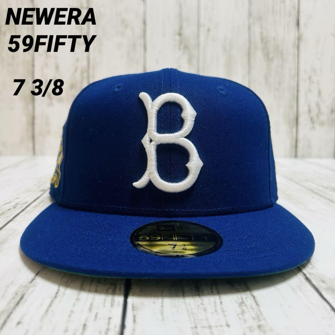 美品 NEWERA ブルックリン・ドジャース 59FIFTY キャップ 42