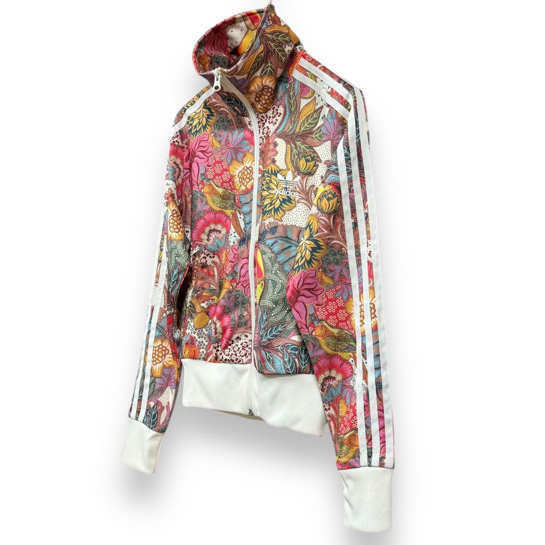 美品 adidas アディダス ファーム コラボ トラックジャケット ボタニカル