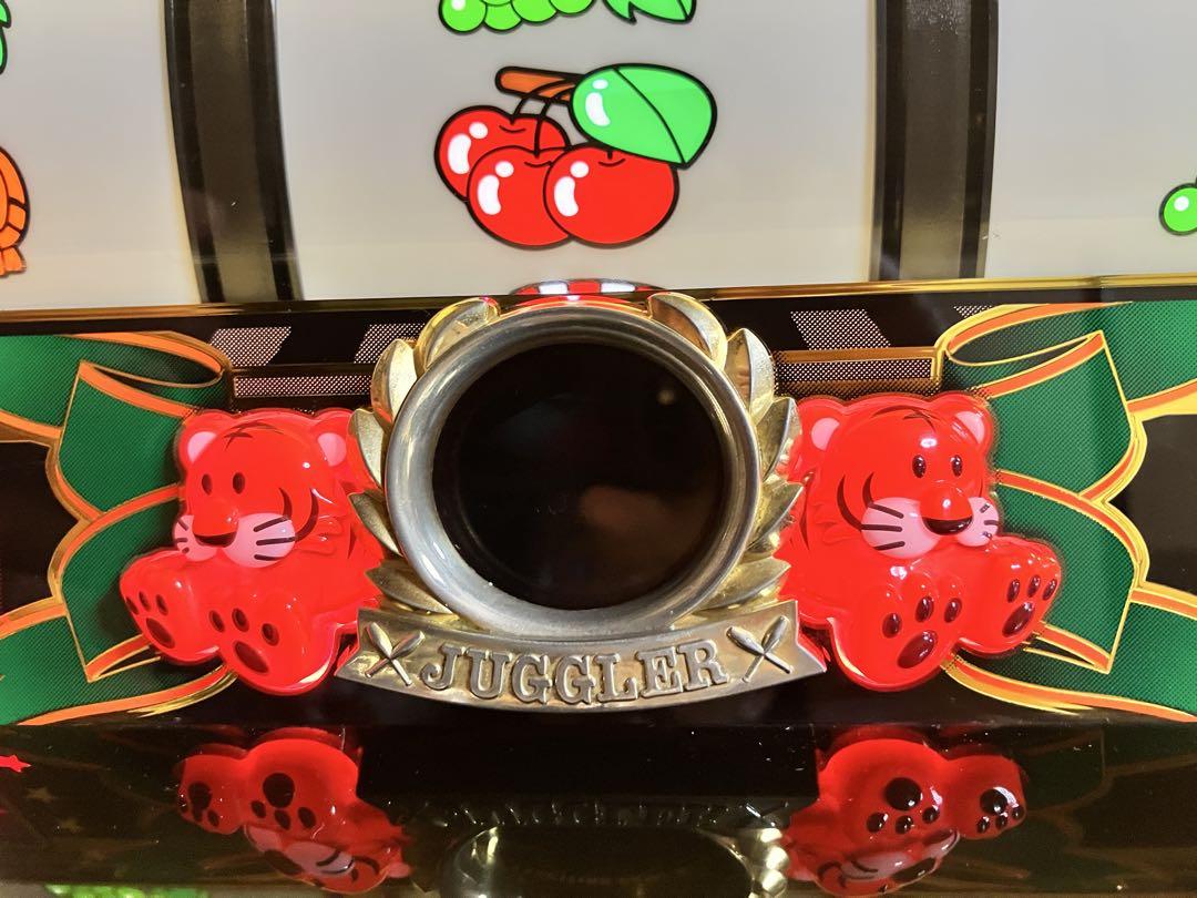 パチスロ実機　マイジャグラー3 コイン不要機　おまけでデータカウンター付き