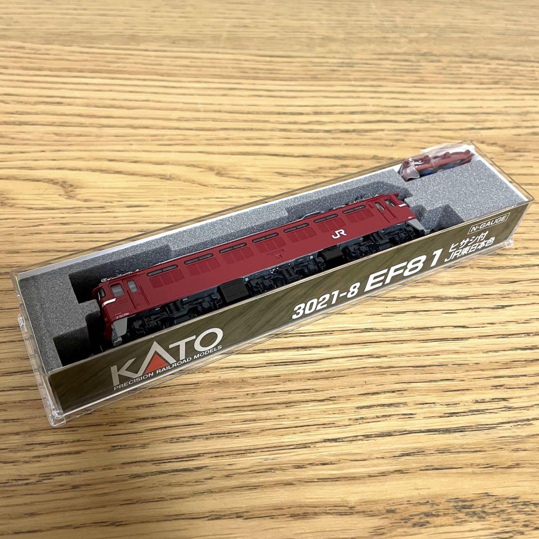 新品未使用 KATO JR東日本色 ヒサシ付 3021-8 EF81 Nゲージ 新品未使用 KATO JR東日本色 ヒサシ付 3021-8 EF81 Nゲージ