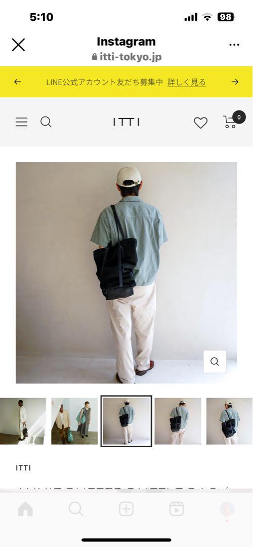 新品未使用‼️ITTI ANNIE PUFFER DUFFLE BAG