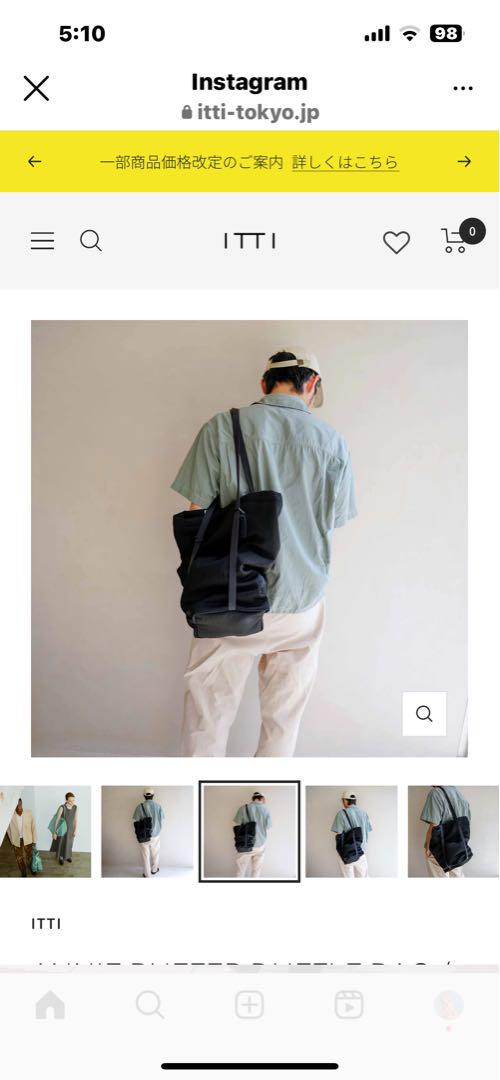 新品未使用‼️ITTI ANNIE PUFFER DUFFLE BAG