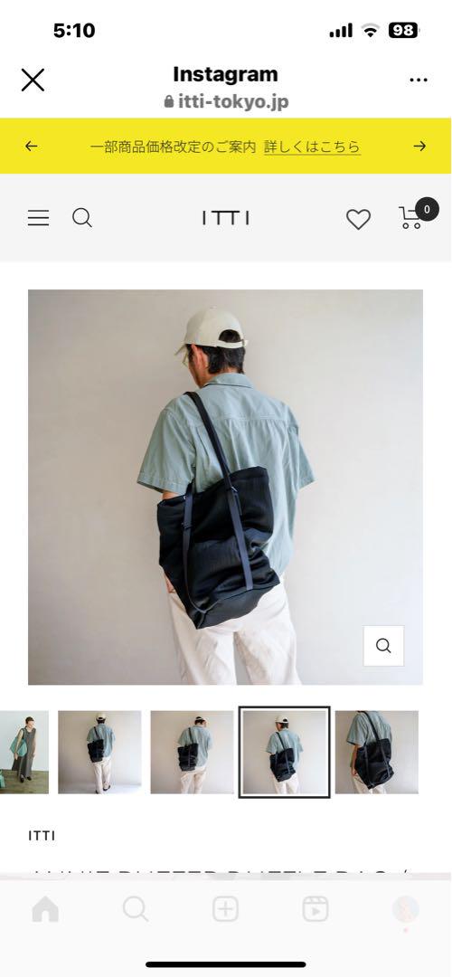 新品未使用‼️ITTI ANNIE PUFFER DUFFLE BAG