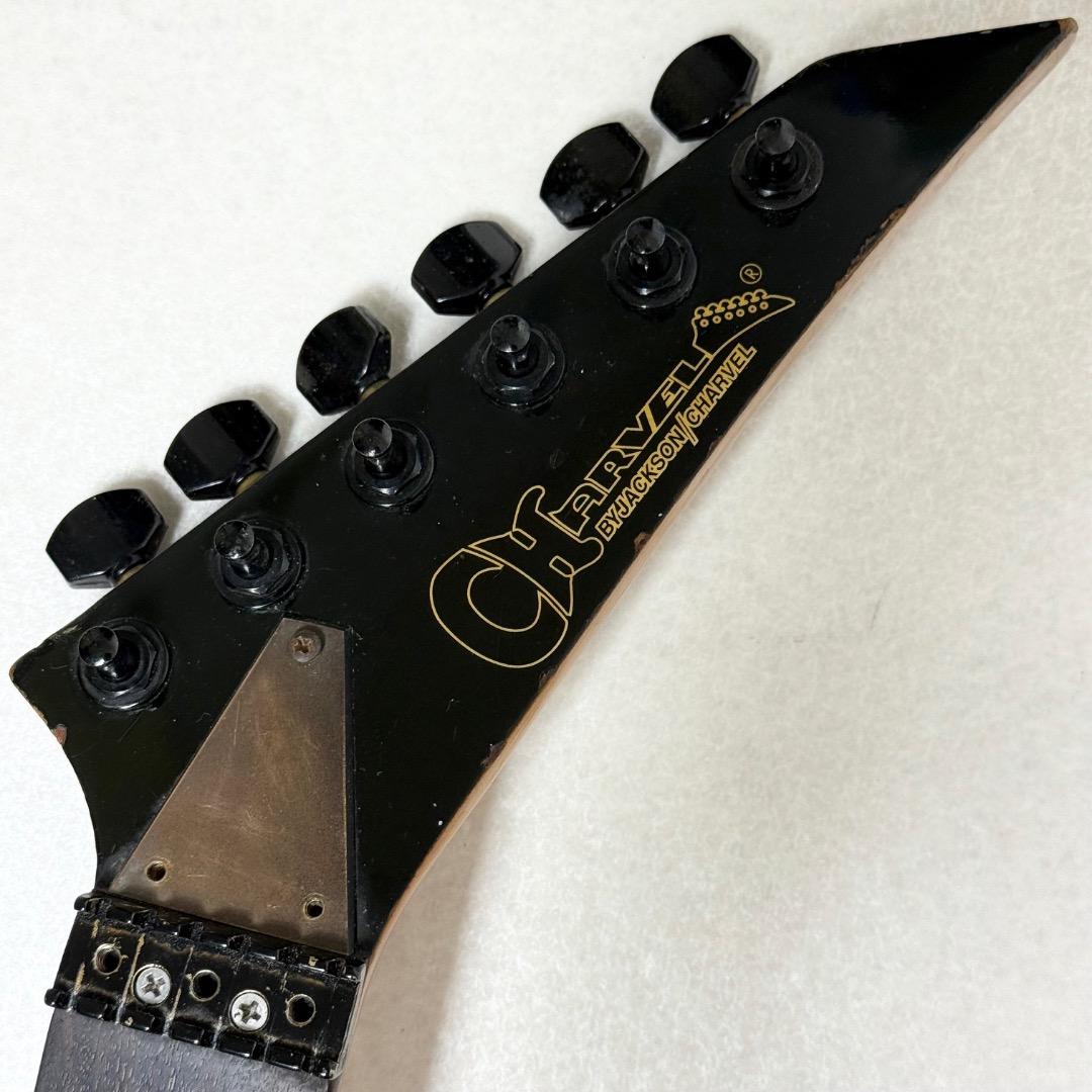 日本製 シャーベルbyジャクソン 訳あり セットネック CHARVEL
