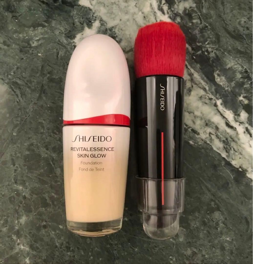 資生堂　ファンデ　ブラシ　2点まとめ売り　BAさんおすすめのセットです。 8,828円