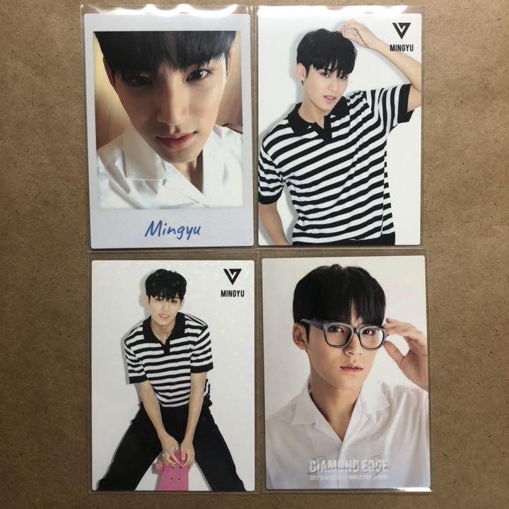 ミンギュ ソロ SEVENTEEN セブチ トレカ エッジコン EDGE