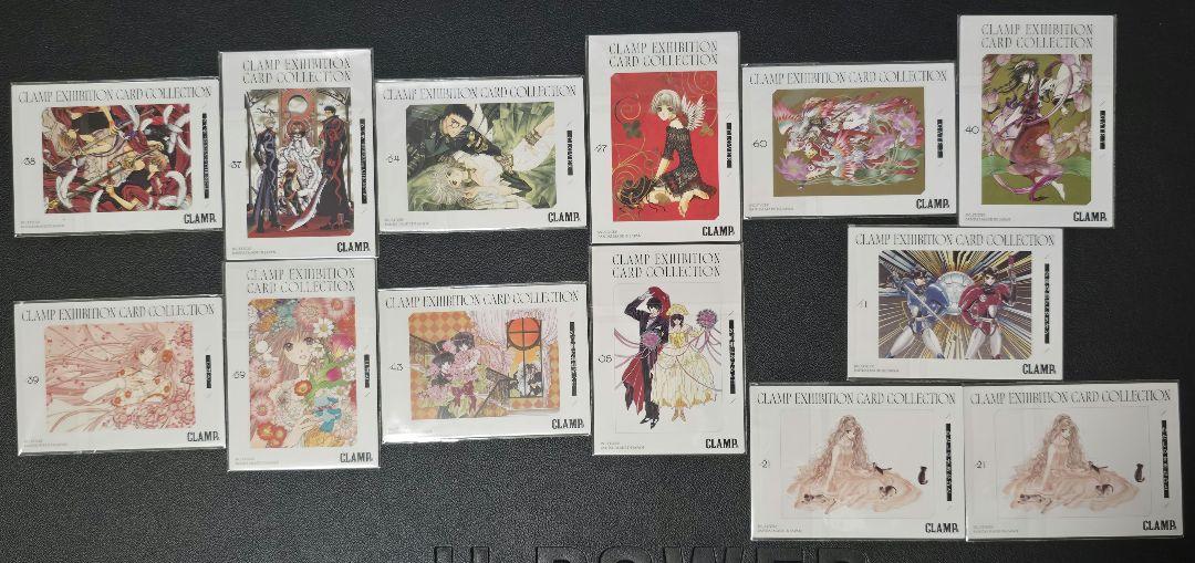 福袋安いいね半額ストア EXHIBITION CLAMP展 CARD メルカリ - 42枚 COLLECTION サプライ・アクセサリ・グッズ