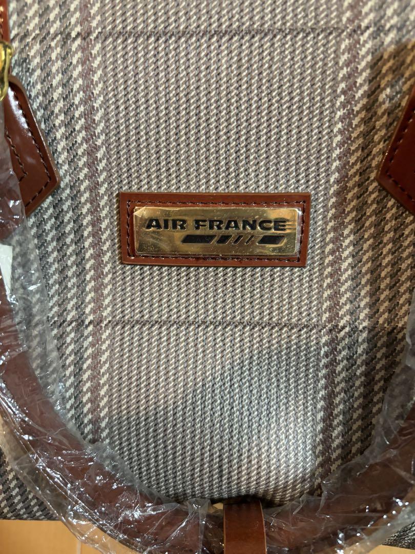 【新品未使用】タグ付きAIR FRANCE エールフランス ボストンバック