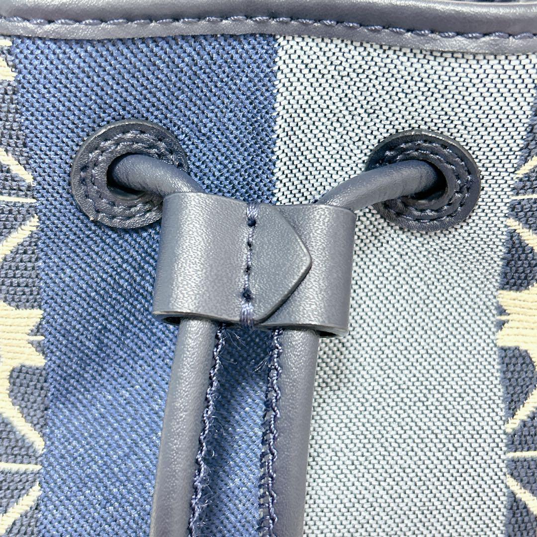 極美品✨ケイトスペード フラワー ジャガード バケット 2way
