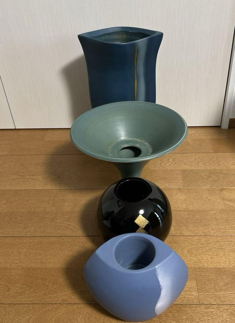 池坊　花器　4個セット