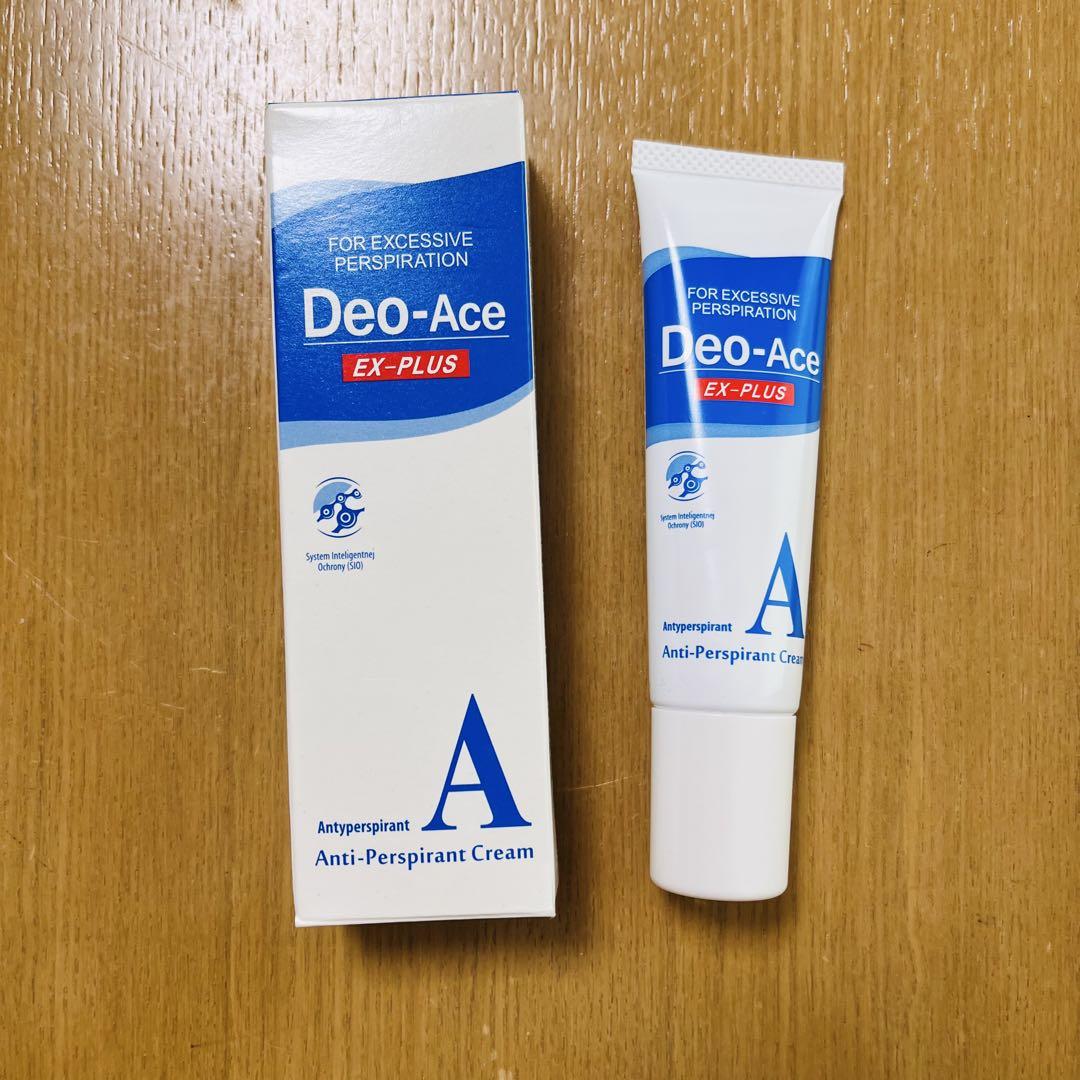 Deo-Ace デオエースEXプラス 30g 薬用クリーム 抑汗剤 制汗剤