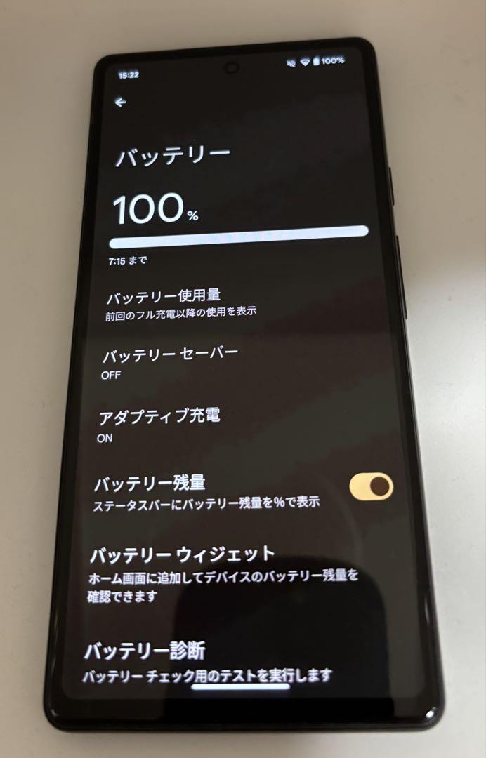Google pixel6a au SIMフリー チャコール 128GB